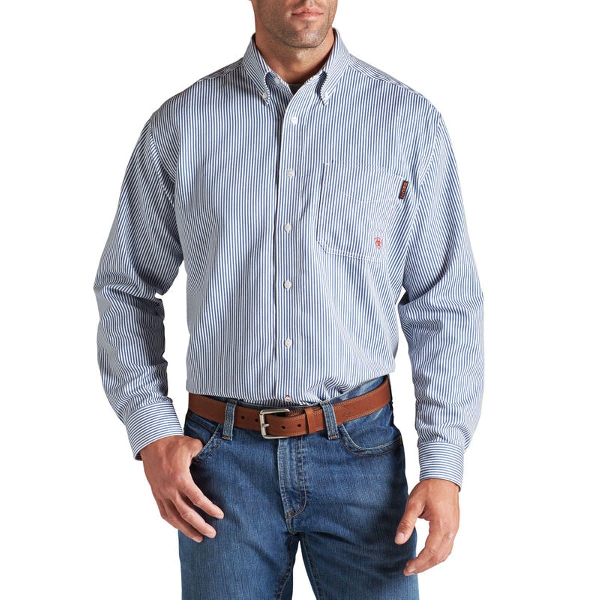 Ariat FR Basic Work Shirt in Bold Blue